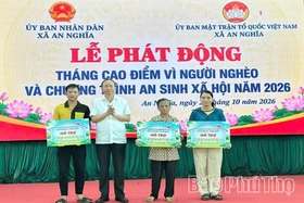 An Nghĩa học và làm theo Bác