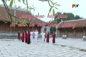 Trang phục hát Xoan và dấu ấn thời Hùng Vương