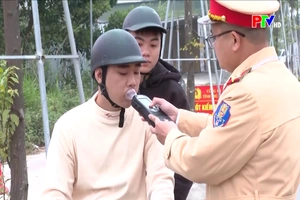 Tăng cường xử lý vi phạm nồng độ cồn dịp cuối năm