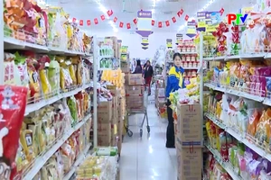 Hàng Việt chiếm tỷ lệ cao trong cơ cấu hàng Tết