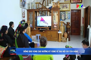 Đồng bào vùng cao hướng kỳ vọng về Đại hội XIV của Đảng