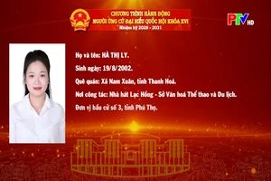 Chương trình hành động ứng cử Đại biểu Quốc hội khóa XVI của đồng chí Hà Thị Ly