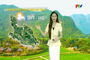 Dự báo thời tiết tỉnh Phú Thọ ngày 18/5/2026