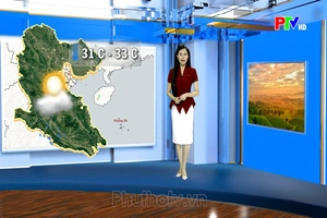 &nbsp;Dự báo thời tiết tỉnh Phú Thọ ngày 22/5/2026