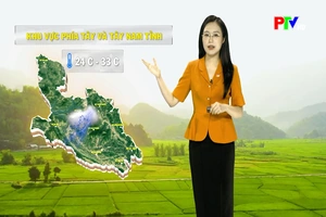 Dự báo thời tiết tỉnh Phú Thọ ngày 21/5/2026