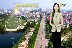 Dự báo thời tiết tỉnh Phú Thọ ngày 26/7/2026