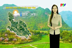 Dự báo thời tiết tỉnh Phú Thọ ngày 3/8/2026