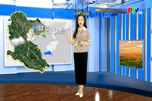 Dự báo thời tiết tỉnh Phú Thọ ngày 19/8/2026