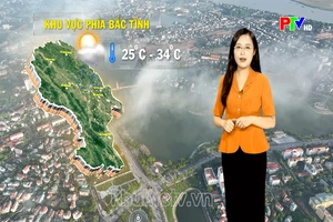 Dự báo thời tiết tỉnh Phú Thọ ngày 21/8/2026