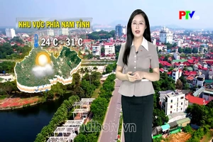 Dự báo thời tiết tỉnh Phú Thọ ngày 11/9/2026