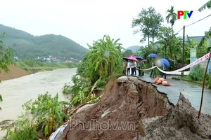 Kiểm tra tình hình sạt lở tại một số địa phương