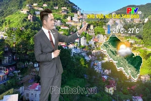 Dự báo thời tiết tỉnh Phú Thọ ngày 27/9/2026