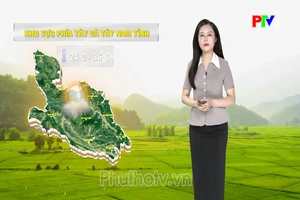 Dự báo thời tiết tỉnh Phú Thọ ngày 28/9/2026