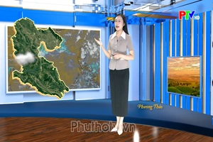 Dự báo thời tiết tỉnh Phú Thọ ngày 09/10/2026