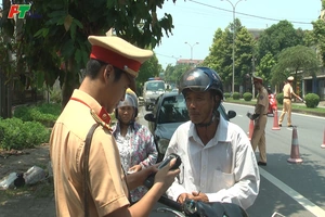 Quyết liệt xử lý lái xe vi phạm nồng độ cồn