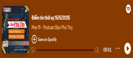 Điểm tin thời sự 15/5/2025