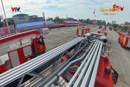 Những góc quay ấn tượng tại Lễ diễu binh, diễu hành kỷ niệm 80 năm Cách mạng Tháng Tám và Quốc khánh 2/9