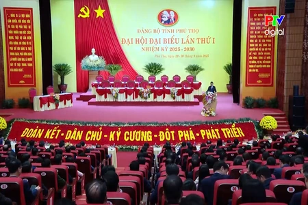 Khai mạc phiên trù bị Đại hội đại biểu Đảng bộ tỉnh Phú Thọ lần thứ I, nhiệm kỳ 2025-2030