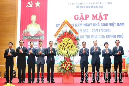 Sở GD&ĐT gặp mặt kỷ niệm 43 năm ngày Nhà giáo Việt Nam