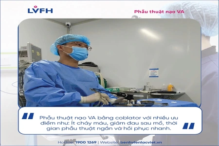 Phẫu thuật nạo VA bằng Coblator cho bệnh nhi 4 tuổi