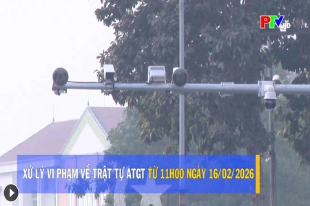 Vận hành hệ thống camera giám sát giao thông từ 16/2/2026