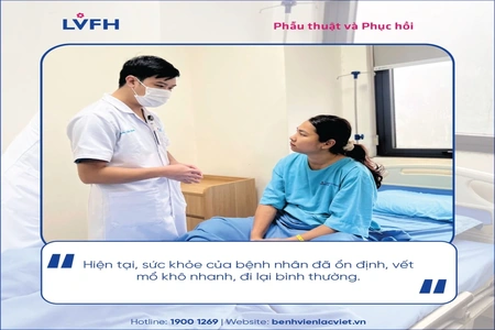 Mổ cấp cứu kịp thời, giành lại sự sống cho bệnh nhân vỡ ối chửa ngoài tử cung