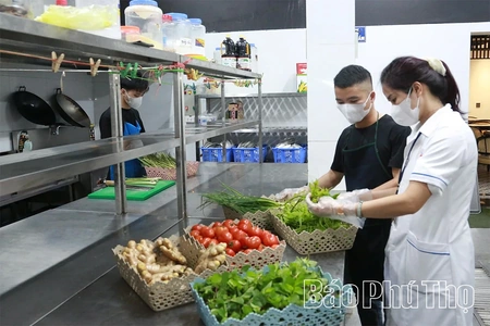 Trung tâm Y tế khu vực Tam Đảo chủ động các giải pháp đảm bảo an toàn vệ sinh thực phẩm