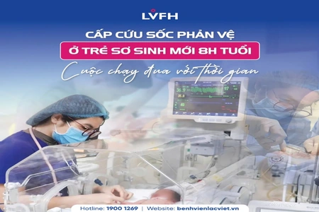 CẤP CỨU SỐC PHẢN VỆ Ở TRẺ SƠ SINH – CUỘC CHẠY ĐUA VỚI THỜI GIAN