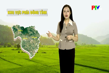 Dự báo thời tiết tỉnh Phú Thọ ngày 31/3/2026