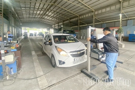 Phú Thọ: Cấp gần 22.000 giấy kiểm định điện tử, minh bạch, chính xác