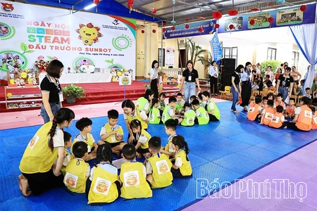 Sôi nổi Ngày hội STEAM - Đấu trường Sunbot 2026