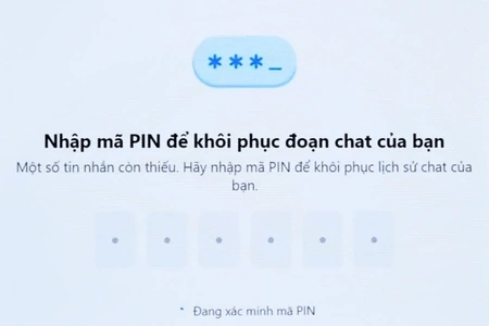Người dùng Messenger gặp khó khi đồng bộ lịch sử chat
