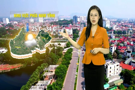 Dự báo thời tiết tỉnh Phú Thọ ngày 15/4/2026