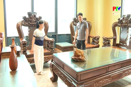 Sản phẩm của nhiều doanh nghiệp góp mặt tại Lễ hội Đền Hùng