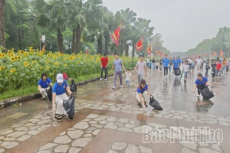 Đền Hùng xanh - sạch - đẹp đón đồng bào, du khách về Giỗ Tổ