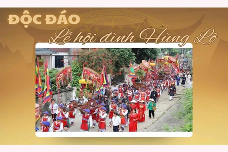 Độc đáo Lễ hội đình Hùng Lô