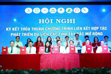 Ký kết Thoả thuận Chương trình liên kết hợp tác phát triển du lịch các tỉnh Tây Bắc mở rộng giai đoạn 2026-2030