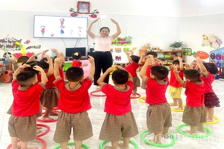 Phú Thọ tăng chỉ tiêu tuyển dụng giáo viên mầm non từ 543 lên 662