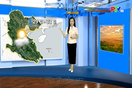 Dự báo thời tiết tỉnh Phú Thọ ngày 6/6/2026&nbsp;