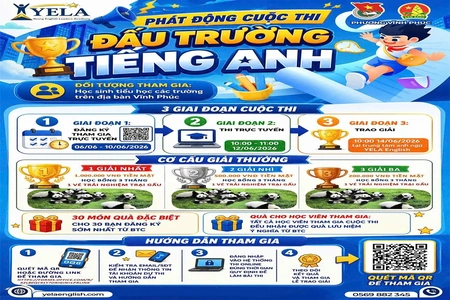 Phát động cuộc thi “Đấu trường Tiếng Anh” dành cho học sinh tiểu học
