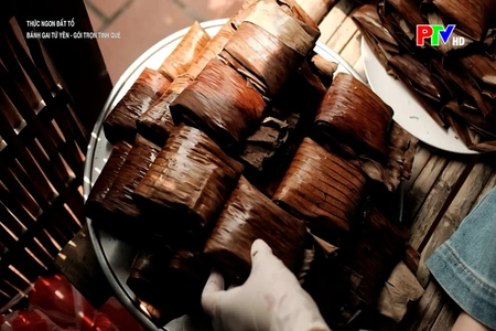 Bánh gai Tứ Yên - Gói trọn tình quê
