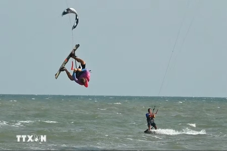 Mũi Né khẳng định vị thế điểm đến lướt ván diều hàng đầu châu Á