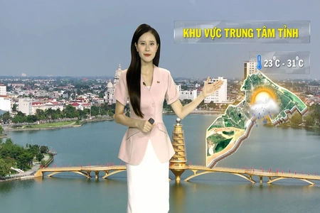 Dự báo thời tiết tỉnh Phú Thọ ngày 10/6/2026