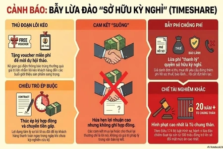 Nhận diện thủ đoạn lừa đảo “sở hữu kỳ nghỉ”