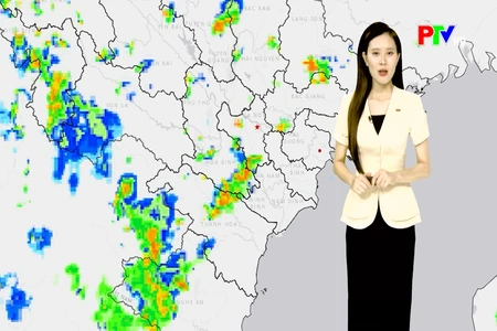 Dự báo thời tiết tỉnh Phú Thọ ngày 13/7/2026