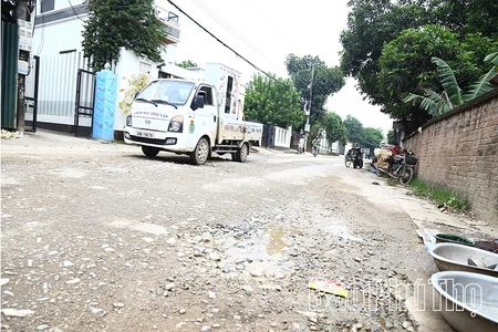 Sớm khắc phục tình trạng giao thông xuống cấp ở Đào Xá