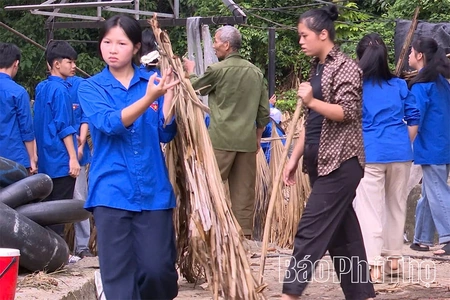 Xuân Đài kiên quyết dẹp lán trại trái phép tại bãi tắm Cỏi
