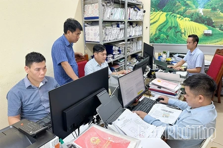 Phú Thọ tăng tốc làm sạch dữ liệu đất đai