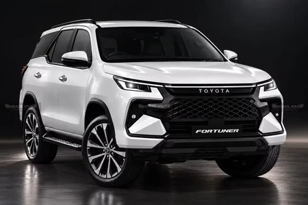 Bản xem trước khác lạ của Toyota Fortuner đời mới