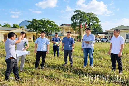 Xã Ngọc Sơn làm sạch dữ liệu đất đai